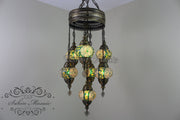 7 - BALL SULTAN CHANDELIER No2 (Medium globe)