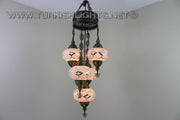 5 - BALL SULTAN CHANDELIER No3 (Large) Globes