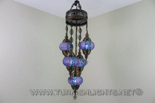 5 - BALL SULTAN CHANDELIER No2 (Medium) Globes