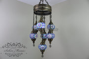 7 - BALL SULTAN CHANDELIER No2 (Medium globe)