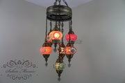 7 - BALL SULTAN CHANDELIER No2 (Medium globe)