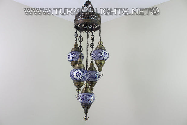 5 - BALL SULTAN CHANDELIER No2 (Medium) Globes