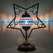 Star Shape Table Lamp with No2(Medium Globe)