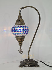 Swan Neck Table Lamp with No2 (Medium) Globe