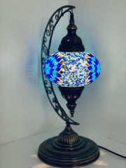 Moon Shape  Table Lamp with No3 (Large) Globe