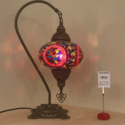 Swan Neck Table Lamp with No3 (Large) Globe